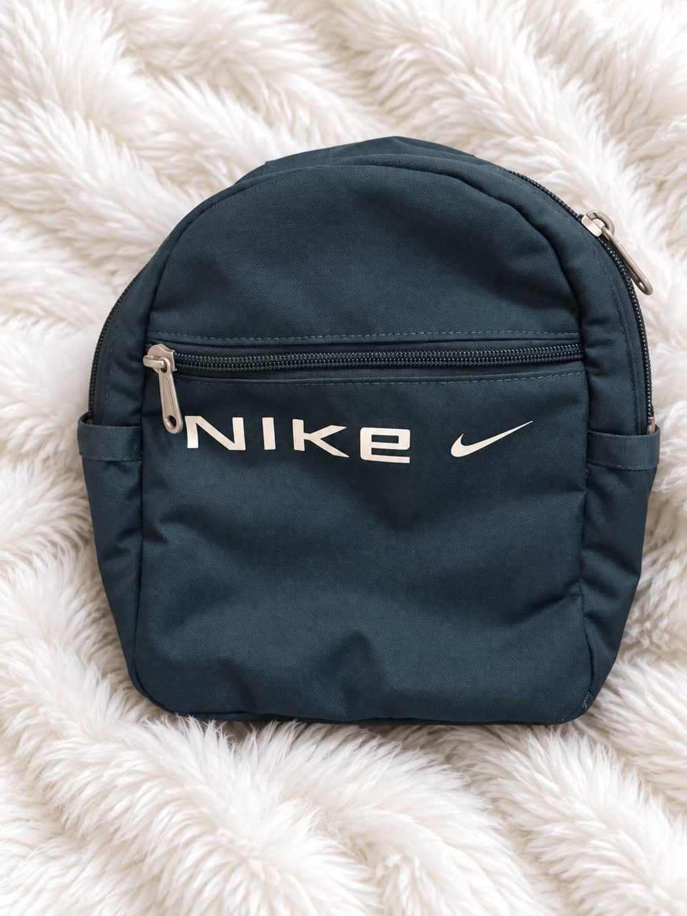 Nike Men’s Dark Teal Belt Bag with White Logo